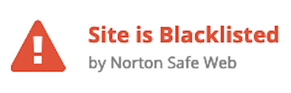 Site is Blacklisted by Norton